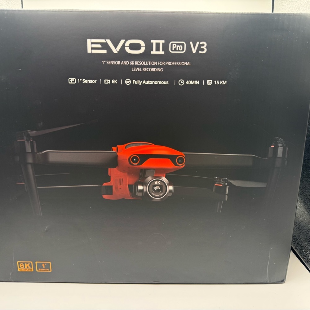 Autel Robotics EVO 2 Pro V3 Rugged Bundle 6k Camera Drone Hard Case Combo - Picture 2 of 16